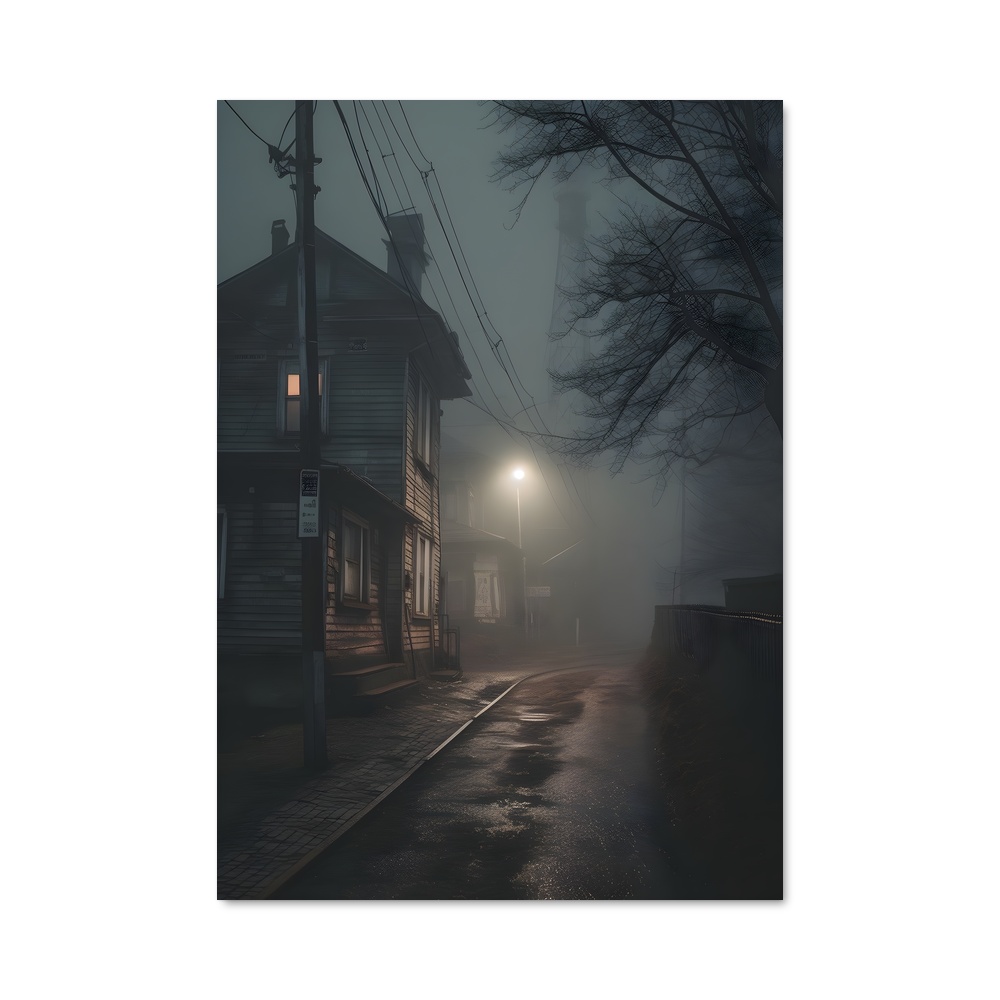 Poster Chemin de Brume